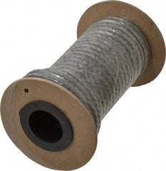 Made in USA - 3/16" x 16-1/2' Spool Length, 100% GFO Fiber Compression Packing - Eagle Tool & Supply