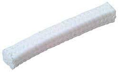 Made in USA - 5/8" x 1.6' Spool Length, PTFE/Soft Filament Compression Packing - 1,000 Max psi, -450 to 500° F, White - Eagle Tool & Supply