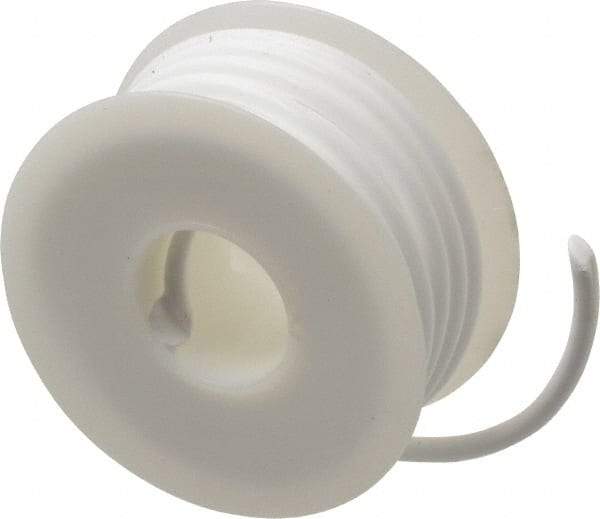 Made in USA - 5/32" x 15' Spool Length, PTFE Compression Packing - -450 to 550° F, White - Eagle Tool & Supply