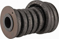 Made in USA - 3/8" x 5-1/2' Spool Length, Graphite Impregnated Aramid Compression Packing - 1,800 Max psi, -50 to 600° F, Gray - Eagle Tool & Supply