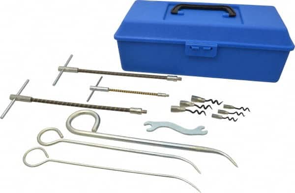 Made in USA - 14 Piece Interchangeable Tip Packing Tool Set - Eagle Tool & Supply