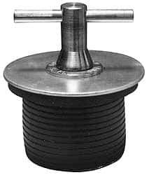 Value Collection - 3-5/8" OD, Turn Tite Pressure Test Plug - 2" Long - Eagle Tool & Supply