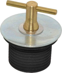 Made in USA - 1-3/4" OD, Turn Tite Pressure Test Plug - 1-5/16" Long - Eagle Tool & Supply