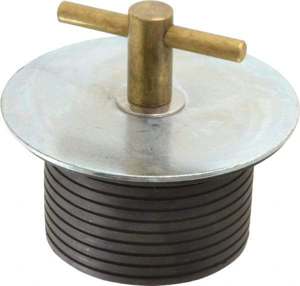 Value Collection - 3" OD, Turn Tite Pressure Test Plug - 2" Long - Eagle Tool & Supply