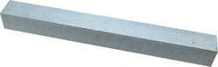 Made in USA - 12" Long x 1-1/4" High x 1-1/4" Wide, Zinc-Plated Oversized Key Stock - C1018 Steel - Eagle Tool & Supply