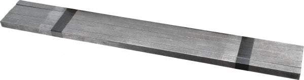 Made in USA - 12" Long x 5/16" High x 5/16" Wide, Over/Undersized Key Stock - 1090/1095 Steel - Eagle Tool & Supply