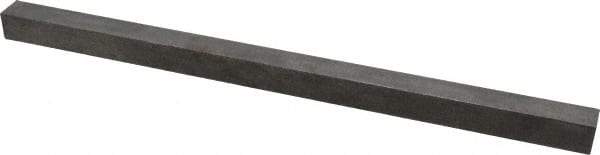 Made in USA - 12" Long x 5/8" High x 5/8" Wide, Over/Undersized Key Stock - 1090/1095 Steel - Eagle Tool & Supply