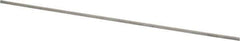 Made in USA - 12" Long x 1/8" High x 1/8" Wide, Undersized Key Stock - 18-8 Stainless Steel - Eagle Tool & Supply