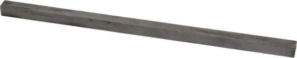 Made in USA - 12" Long x 1/2" High x 1/2" Wide, Undersized Key Stock - 18-8 Stainless Steel - Eagle Tool & Supply