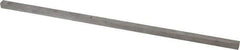 Made in USA - 12" Long x 5/16" High x 5/16" Wide, Undersized Key Stock - Type 316 Stainless Steel - Eagle Tool & Supply