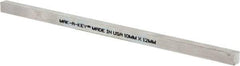 Value Collection - 12" Long, Zinc-Plated Oversized Key Stock - C1045 Steel - Eagle Tool & Supply