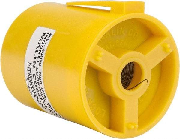 Value Collection - 24 Gage, 0.02 Inch Diameter x 831 Ft. Long, Nickel Chromium Wire - Silver Finish, Alloy Inconel 600 - Eagle Tool & Supply