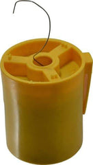 Value Collection - 20 Gage, 0.032 Inch Diameter x 326 Ft. Long, Nickel Chromium Wire - Black Oxide Finish, Alloy Inconel 600 - Eagle Tool & Supply