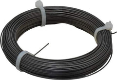 Value Collection - 23 Gage, 0.051 Inch Diameter x 144 Ft. Long, High Carbon Steel, Tempered Music Wire Coil - ASTM A228, 1 Lb. Shipping Weight - Eagle Tool & Supply