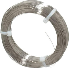 Value Collection - 7 Gage, 0.018 Inch Diameter x 1,157 Ft. Long, 302/304 Music Wire Coil - ASTM A580, 1 Lb. Shipping Weight - Eagle Tool & Supply