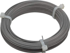 Value Collection - 24 Gage, 0.055 Inch Diameter x 124 Ft. Long, 302/304 Music Wire Coil - ASTM A580, 1 Lb. Shipping Weight - Eagle Tool & Supply