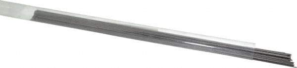 Value Collection - 18 Gage, 0.041 Inch Diameter x 1 Ft. Long, High Carbon Steel, Cut and Straightened Music Wire - ASTM A228 - Eagle Tool & Supply