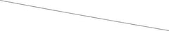 Value Collection - 20 Gage, 0.045 Inch Diameter x 1 Ft. Long, High Carbon Steel, Cut and Straightened Music Wire - ASTM A228 - Eagle Tool & Supply
