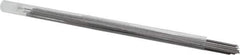 Value Collection - 21 Gage, 0.047 Inch Diameter x 1 Ft. Long, High Carbon Steel, Cut and Straightened Music Wire - ASTM A228 - Eagle Tool & Supply