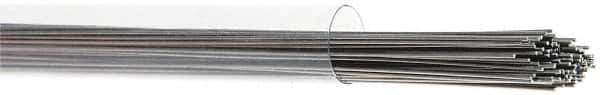 Value Collection - 10 Gage, 0.024 Inch Diameter x 1 Ft. Long, 302/304 Cut and Straightened Music Wire - ASTM A580 - Eagle Tool & Supply