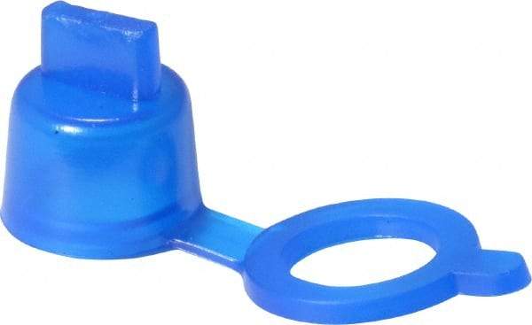 Caplugs - Grease Fitting Cap - Blue, 100 Pieces - Eagle Tool & Supply