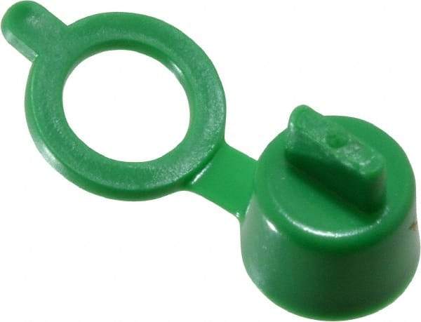 Caplugs - Grease Fitting Cap - Green, 100 Pieces - Eagle Tool & Supply