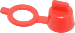 Caplugs - Grease Fitting Cap - Red, 100 Pieces - Eagle Tool & Supply