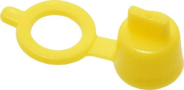 Caplugs - Grease Fitting Cap - Yellow, 100 Pieces - Eagle Tool & Supply