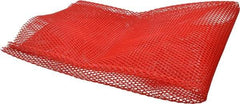 Caplugs - 3 Ft Long, 9" Diam, Nonelastic Mesh Sleeve - Red - Eagle Tool & Supply