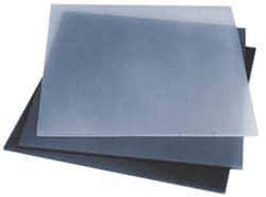 Made in USA - 1/4" Thick x 12" Wide x 1' Long, Polyurethane Sheet - Black, 75D Hardness - Eagle Tool & Supply