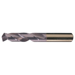 9/32 RHS / RHC HSS-CO 8% (M42) 135 Degree Split Point Heavy Duty Cobalt Screw Machine Drill - TiAlN - Exact Industrial Supply