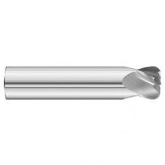 5/8 Dia. x 3-1/2 Overall Length 4-Flute .015 C/R Solid Carbide SE End Mill-Round Shank-Center Cut-Uncoated - Eagle Tool & Supply