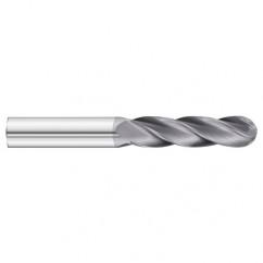 7/16 x 1 x 4 4 Flute Ball Nose  End Mill- Series 3200XL - Eagle Tool & Supply