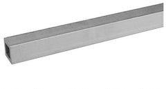 Value Collection - 1-1/2 Inch Square x 72 Inch Long, Aluminum Square Tube - 1/8 Inch Wall Thickness, Alloy 6063 - Eagle Tool & Supply