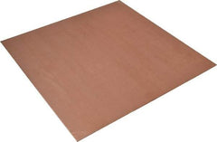 Value Collection - 0.064 Inch Thick x 12 Inch Square, Copper Sheet - Alloy 101 OFHC - Eagle Tool & Supply