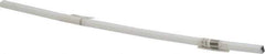 Made in USA - 1 Ft. Long x 1/4 Inch Wide x 1/4 Inch High, Virgin PTFE, Square Plastic Bar - White, +0.030 - 0.000 Tolerance - Eagle Tool & Supply