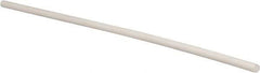 Made in USA - 1' Long, 1/2" Diam, PTFE (Glass-Filled) Plastic Rod - +0.005 Inch Length Tolerance - Eagle Tool & Supply