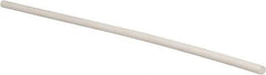 Made in USA - 6' Long, 3/8" Diam, PTFE (Glass-Filled) Plastic Rod - +0.003 Inch Length Tolerance - Eagle Tool & Supply