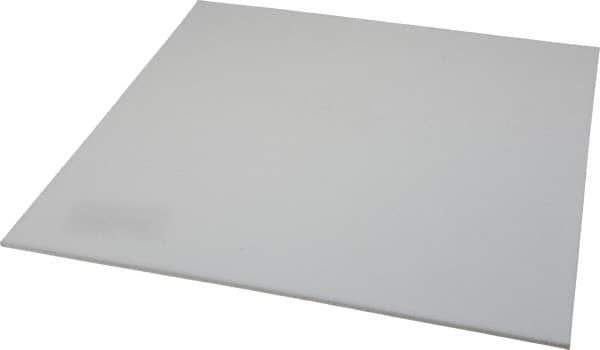 Made in USA - 1/8" Thick x 12" Wide x 1' Long, PTFE (Mechanical Grade) Sheet - ±0.010 Tolerance - Eagle Tool & Supply