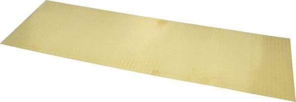 Made in USA - 10 Piece, 18 Inch Long x 6 Inch Wide x 0.002 Inch Thick, Shim Sheet Stock - Brass - Eagle Tool & Supply