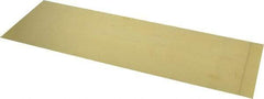 Made in USA - 10 Piece, 18 Inch Long x 6 Inch Wide x 0.004 Inch Thick, Shim Sheet Stock - Brass - Eagle Tool & Supply