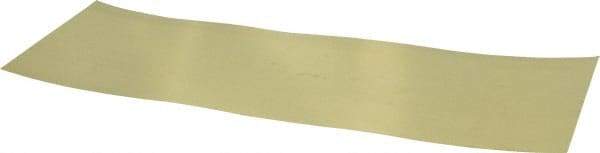 Made in USA - 10 Piece, 18 Inch Long x 6 Inch Wide x 0.005 Inch Thick, Shim Sheet Stock - Brass - Eagle Tool & Supply