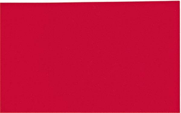 Made in USA - 1 Piece, 20" Wide x 20" Long Plastic Shim Stock Sheet - Red, ±10% Tolerance - Eagle Tool & Supply