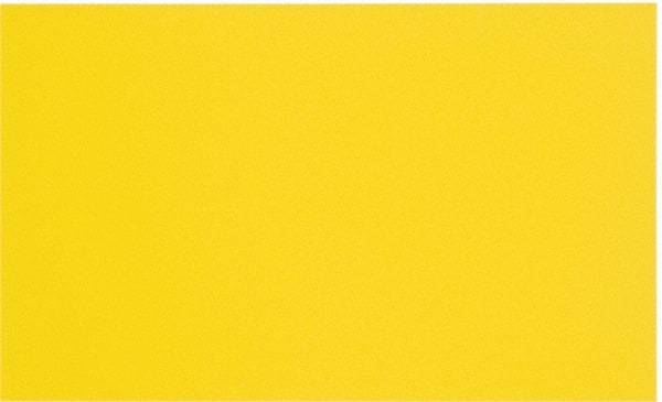 Made in USA - 1 Piece, 20" Wide x 20" Long Plastic Shim Stock Sheet - Yellow, ±10% Tolerance - Eagle Tool & Supply