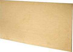 Made in USA - 2 Piece, 25 Inch Long x 6 Inch Wide x 0.025 Inch Thick, Shim Sheet Stock - Brass - Eagle Tool & Supply