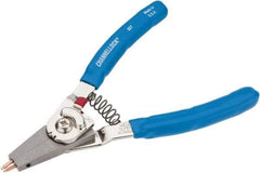 Channellock - 3/8 to 2" Ring Internal, 1/4 to 2" Ring, External, Combination Retaining Ring Pliers - Features Interchangeable Tips - Eagle Tool & Supply