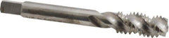 Balax - 7/16-14 UNC 3 Flute Modified Bottoming Spiral Flute Tap - Powdered Metal, Bright Finish, 3-5/32" OAL, Right Hand Flute, Right Hand Thread, H3, Series BX200 - Eagle Tool & Supply