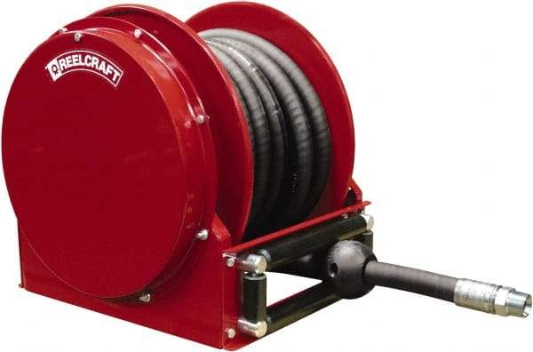 Reelcraft - 50' Spring Retractable Hose Reel - 250 psi, Hose Included - Eagle Tool & Supply