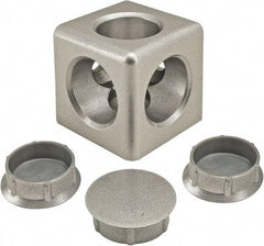 80/20 Inc. - 40mm Wide, Open Shelving Accessory/Component - Aluminum, Lacquered Finish, 40mm Long, Use with 40 Series - Eagle Tool & Supply