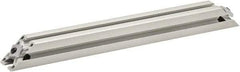 80/20 Inc. - 25mm Wide, Open Shelving Accessory/Component - Aluminum, Clear Anodized Finish, 320mm Long, Use with 3030 - Eagle Tool & Supply